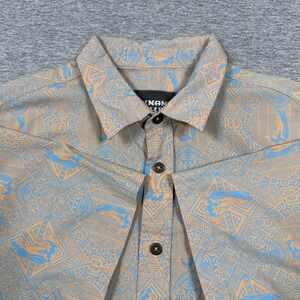 Hinano Tahiti Hawaiian Shirt Mens XL Short Sleeve Button Up Tropical Resort